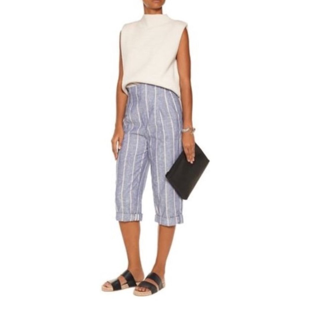 Alice + Olivia 'Rey' High Waist Crop Pant - Size 4